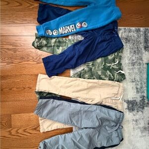 Marvel Blue Sweatpants and Assorted Pants Set